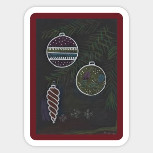 Christmas Decorations Sticker